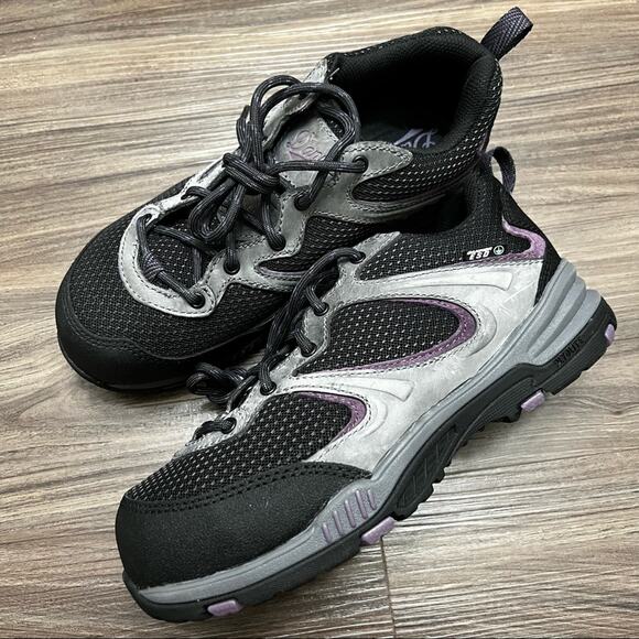 Danner Women's Size 6.5 Sneakers Springfield Low 3" Purple Gray Composite Toe - Picture 1 of 8